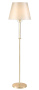 Торшер Crystal Lux NICOLAS PT1 GOLD/WHITE