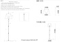 Торшер Crystal Lux NICOLAS PT1 GOLD/WHITE