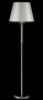 Торшер Crystal Lux NICOLAS PT1 NICKEL/WHITE
