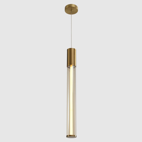 Светильник подвесной Crystal Lux LINEUP SP11W LED BRASS