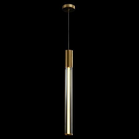 Светильник подвесной Crystal Lux LINEUP SP11W LED BRASS