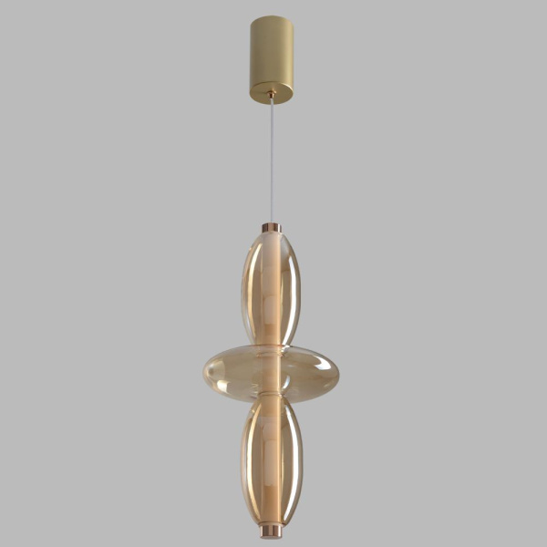 Светильник подвесной Crystal Lux QUASAR SP14W LED AMBER