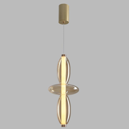Светильник подвесной Crystal Lux QUASAR SP14W LED AMBER