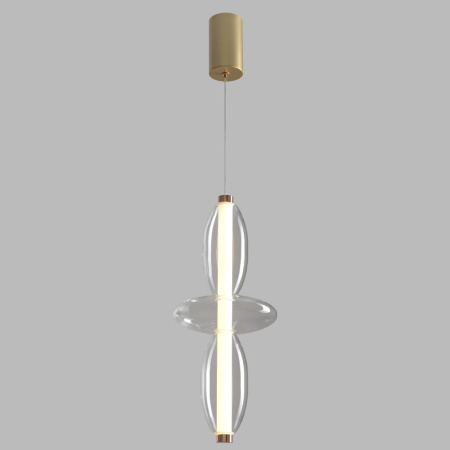 Светильник подвесной Crystal Lux QUASAR SP14W LED TRANSPARENT
