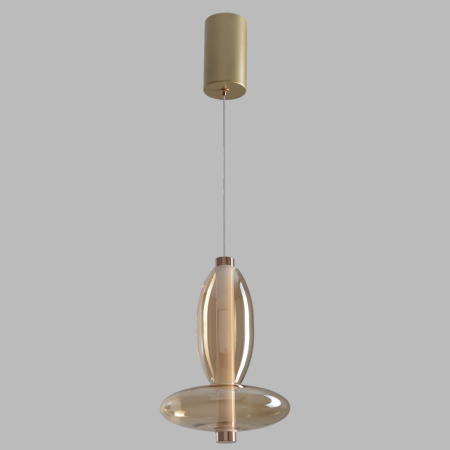 Светильник подвесной Crystal Lux QUASAR SP7W LED AMBER