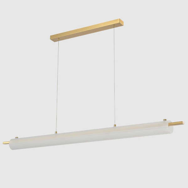 Светильник подвесной Crystal Lux TUNNEL SP40 LED BRASS