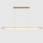 Светильник подвесной Crystal Lux TUNNEL SP40 LED BRASS