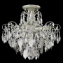 Светильник потолочный Crystal Lux ESMIRALDA PL4 SILVER