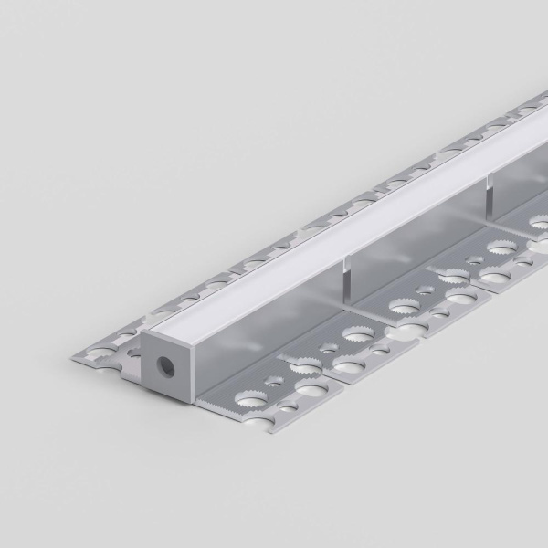 Заглушки для встраиваемого гибкого алюминиевого профиля под ГКЛ 9,5 мм (2 шт.) ZLL-2-ALP024