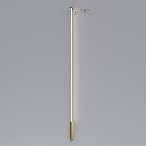 Светильник настенный светодиодный Alto LED 3000K латунь 40134/LED