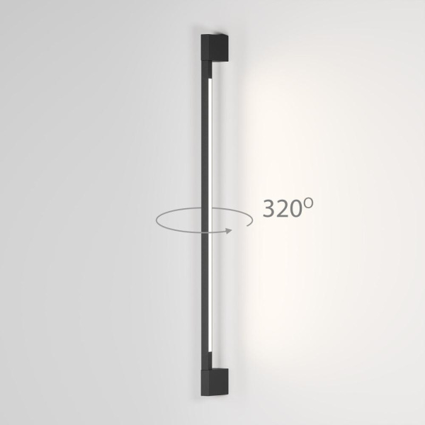 Светильник садово-парковый Argos 8W 4000K черный 35122/D