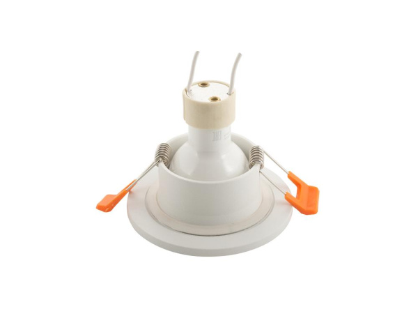 DK3016-WH Встраиваемый светильник влагозащ., IP 65, 50 Вт, GU10, белый, алюминий