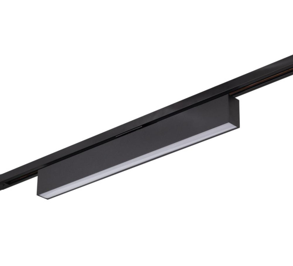 DK6630-BK Трековый светильник IP 20, 20 Вт, LED 3000, черный, алюминий