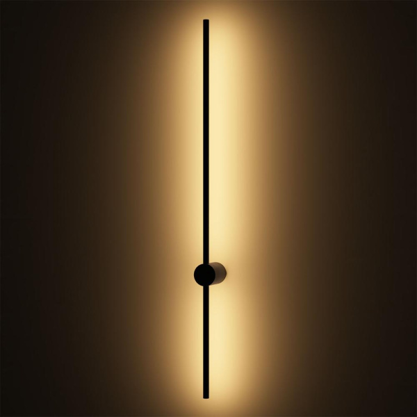 DK5014-BK Бра 1000 мм, 3000К, IP20, 12 Вт, черный, алюминий