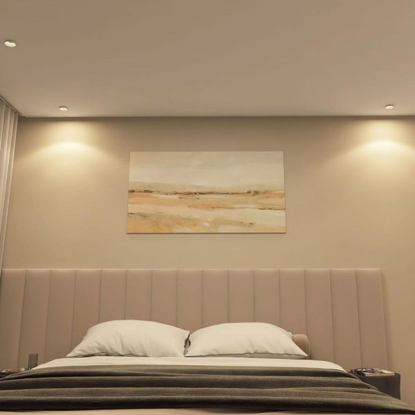 DK2070-WH Встраиваемый светильник , IP 20, 50 Вт, GU10, белый, алюминий