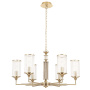Люстра Crystal Lux GLORIA SP6 BRASS