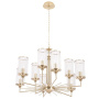 Люстра Crystal Lux GLORIA SP9 BRASS