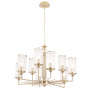 Люстра Crystal Lux GLORIA SP9 BRASS
