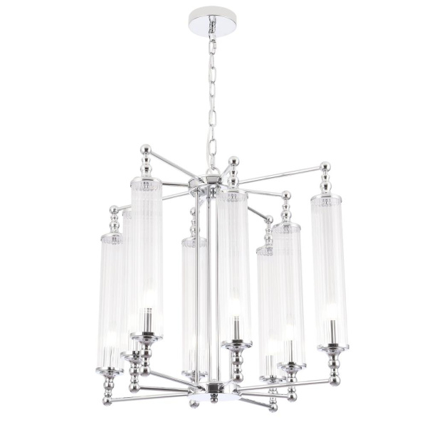 Люстра Crystal Lux TOMAS SP8 D650 CHROME