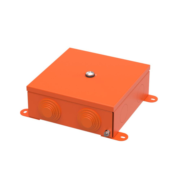 Коробка металлическая огнестойкая 70-0380-FR2.5-8 E15-E120 RAL2004 150x150x60 (6 шт/кор) Промрукав