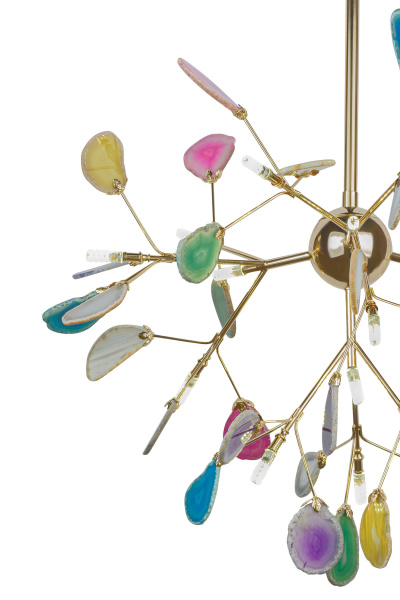 Люстра на штанге в стиле Флористика AM Group DALI D600