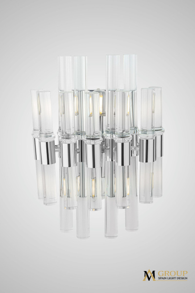 Светильник бра настенный AM Group ADRIAN AP2 CH