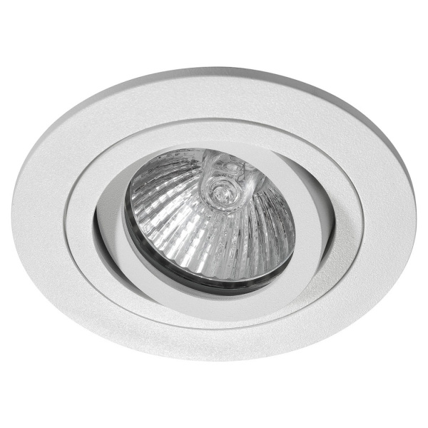 Поворотный встраиваемый точечный светильник AM Group AM121 WH