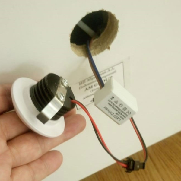 Светильник встраиваемый в стену для лестниц AM Group AM234