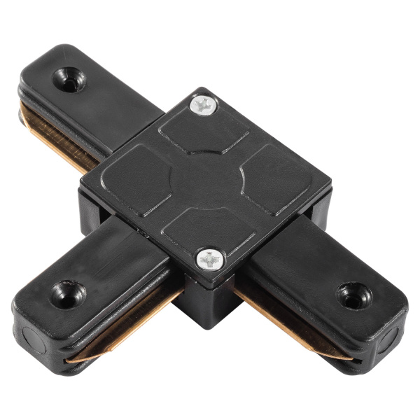 Трековый однофазный T-образный соединитель AM Group AM174 BK