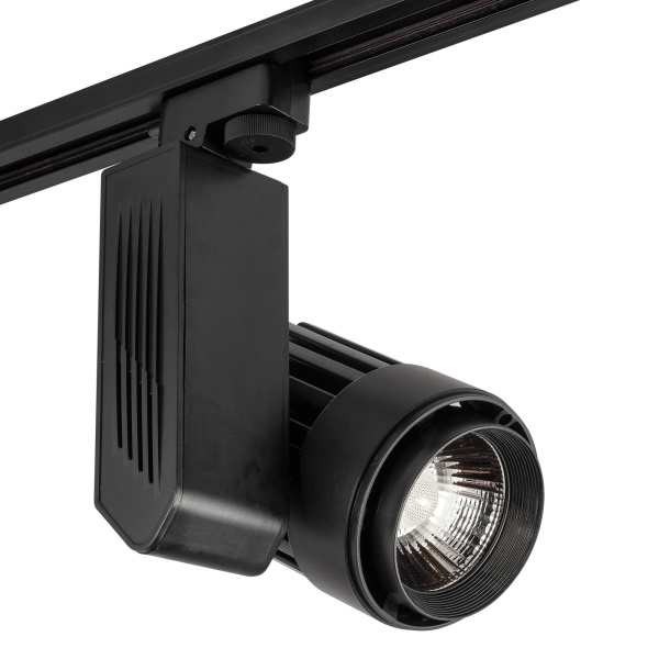 Однофазный трековый светильник светодиодный AM Group AM180-BK 4000K