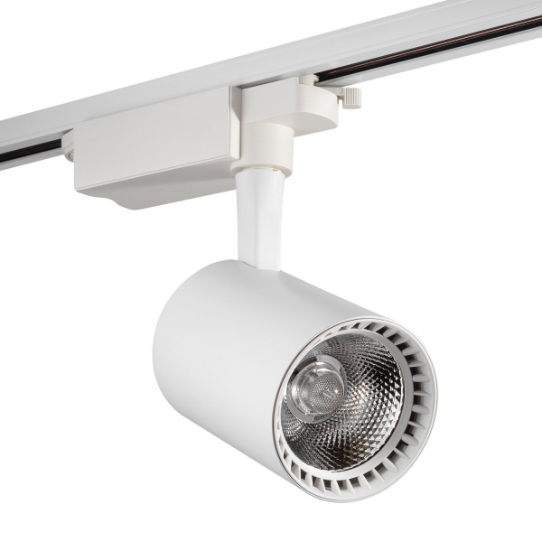 Однофазный трековый светильник светодиодный AM Group AM182-WH 4000K