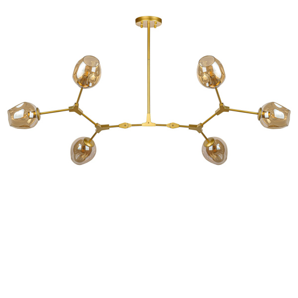 Люстра на штанге в стиле Лофт AM Group LOFT-6 GL