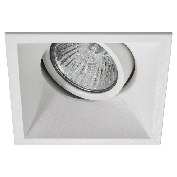 Поворотный встраиваемый точечный светильник AM Group AM168 WH