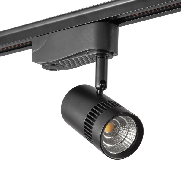 Однофазный трековый светильник светодиодный AM Group AM230 BK 3000K