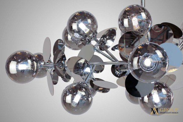 Светильник подвесной AM392 SP18 CHROM