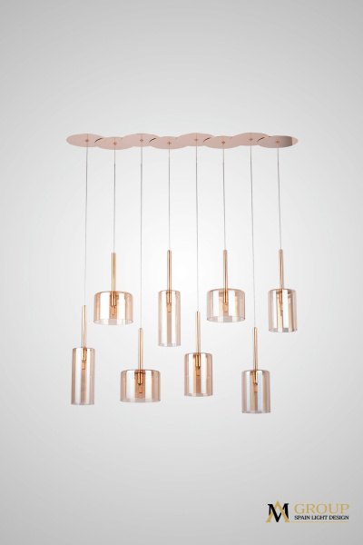 Подвесной светильник AM Group AM355-8AMBER