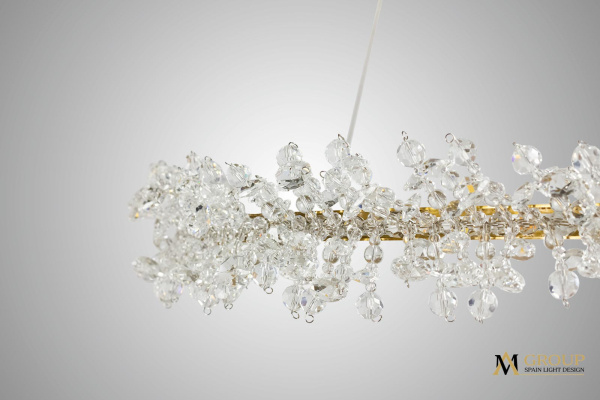 Светильник подвесной AM455 L600 POLISHED GOLD