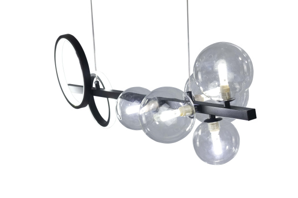 Светильник подвесной AM456 BK