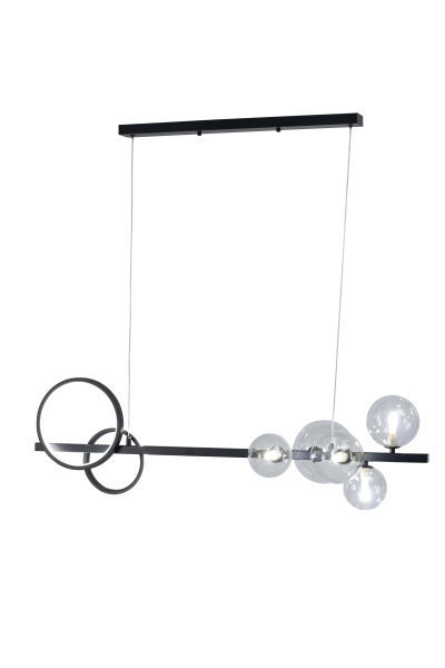 Светильник подвесной AM456 BK