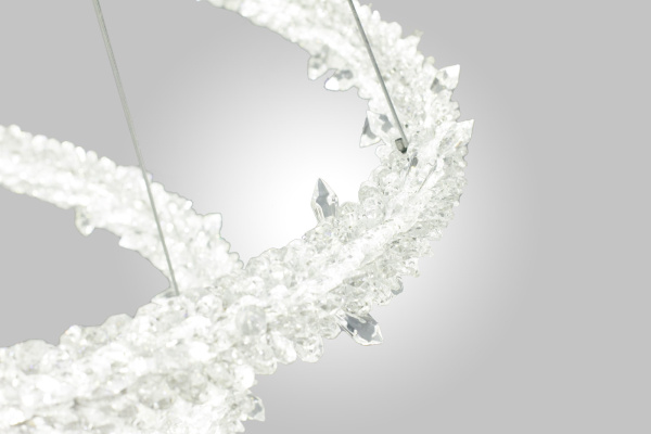 Люстра подвесная OVALE GD D800+600+400 103W цвет - золото