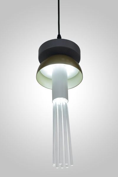 Светильник подвесной AM514 цвет: черный+серый+бронза