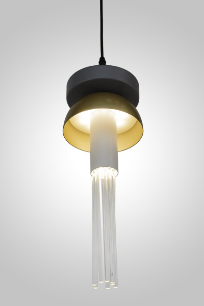 Светильник подвесной AM514 цвет: черный+серый+бронза