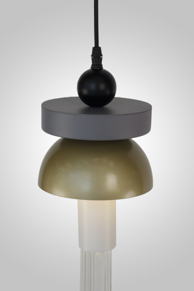 Светильник подвесной AM514 цвет: черный+серый+бронза