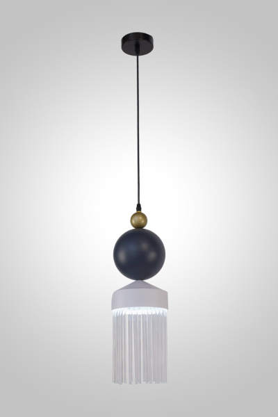 Светильник подвесной AM515 цвет: синий+серый