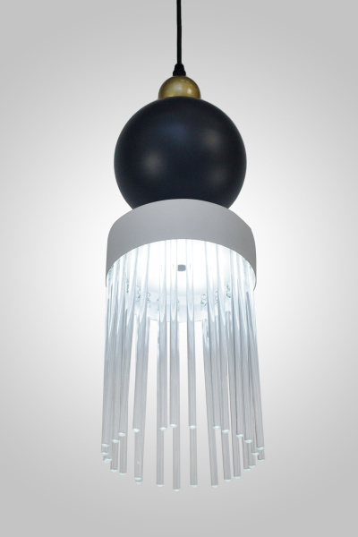 Светильник подвесной AM515 цвет: синий+серый