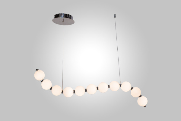 Светильник подвесной PEARL L1200 CH, цвет - хром