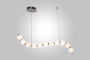 Светильник подвесной PEARL L1200 CH, цвет - хром