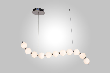 Светильник подвесной PEARL L1200 CH, цвет - хром