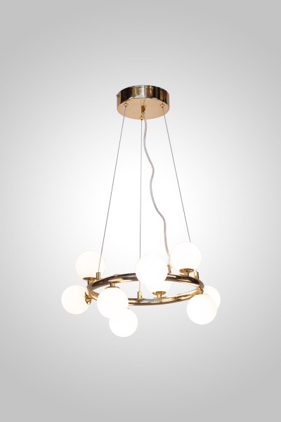 Светильник подвесной AM488 GOLD D500, цвет - золото