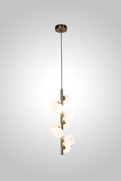 Светильник подвесной AM489 GOLD H1000, цвет - золото